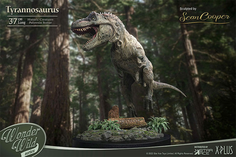Star Ace Toys Wonders of the Wild Tyrannosaurus Rex Deluxe Statue